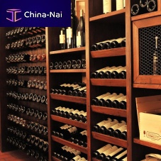 Commercial wine cabinet DELITALYbuilt-inwoodencustom