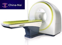 Stereotactic radiosurgery linear particle accelerator Gyro knife - x serieswith robotized positioning table