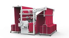 Fabric slitting machine 150 automatic