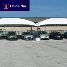 Steel gazebo MODULARPVCfabric roofsteel frame