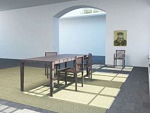 Contemporary dining chair KOKKE STOELwoodenhomewithout armrests