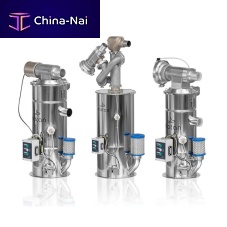 Pneumatic conveyor METRO G medfor plastic pelletsfor clean roomsfor the pharmaceutical industry
