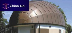 Copper roofing