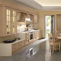 Classic kitchen IMPERIALashislandwith handle