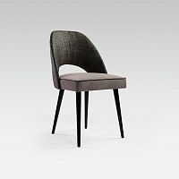 Contemporary chair SCALA indoorfabricbeech base