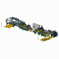 Thin sheet metal slitting line metal stripCNCcoil-fed