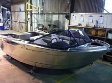 Outboard bay boat 440 THRESHER DORYdual-consolesport-fishing