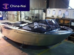 Outboard bay boat 440 THRESHER DORYdual-consolesport-fishing