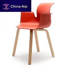 Contemporary chair PROindoorpolypropylenewooden base