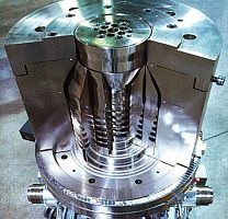 Blown film extrusion die