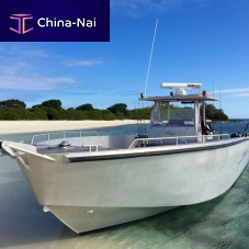 Outboard runabout DERVINIS 1000 twin-enginecenter consolesport-fishing