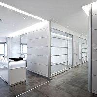 Removable partition FRAMEfixedmodularglazed