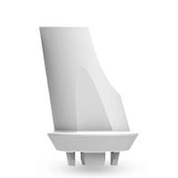 Zirconium dioxide implant abutment ZERAMEX® XTexternalangled