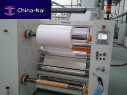 Semi-automatic coiler plastic filmfor extrusion lines