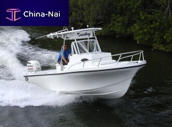 Outboard walkaround 227sport-fishingwith T-top