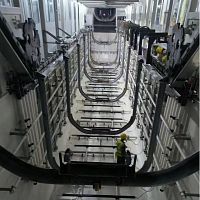 Automatic coating line electrophoretic deposition