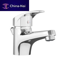Washbasin single tap MAE-Wcountertopchromed metalindoor