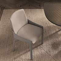 Contemporary chair PLIindoorleatherupholstered