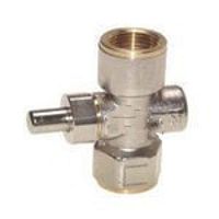 Gas valve MXT-341MSPB seriesthreadednickel-plated brassfor pressure gauges