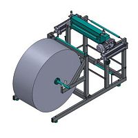 Film unwinder CW 1200automaticfor thermoforming lines
