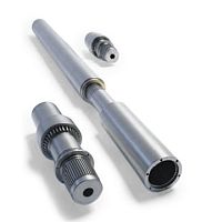 Rolling mill spindle surface treatmentmotorized