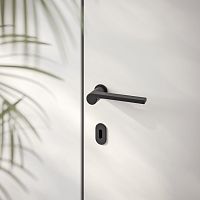 Door handle LEVchromebrasscontemporary