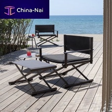 Director's armchair Terracontemporaryfabricpolyester