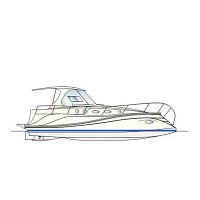 Inboard express cruiser 393 Illuminatusdieselopencruising