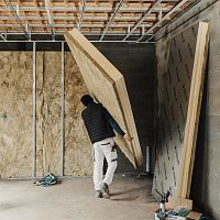 Thermal-acoustic insulation Utherm Wall L Comfortglass woolpolyisocyanurate (PIR) foamrigid panel