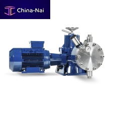 Dosing pump MR-Idouble-diaphragmfor chemicalswith electric motor
