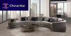 Modular sofa DI43 DESYO CURVY semicircularcontemporaryfabric