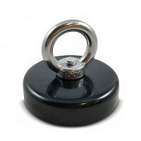 Neodymium magnet HTN04 series ferritepotcountersunk