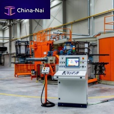 Carousel type roto-molding machine PRM/CRM with independent arms6 work areashigh-efficiency