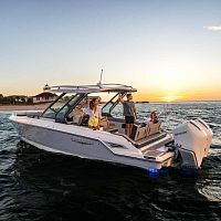 Outboard runabout ELITE 30 OBtwin-engineopendual-console
