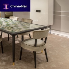 Contemporary dining chair Elena Sofiaindoorfabricleather