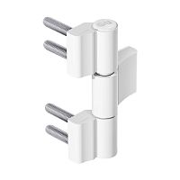 Door hinge A 312 3Dmetalwhitecontemporary