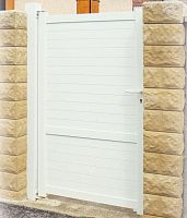Thermo-lacquered aluminum garden gate TONGA