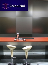Tempered glass panel LUXRAFF® REGULARlaminatedpatternedtranslucent