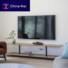 Contemporary TV cabinet Quebec Citywith storagewood veneercarbon