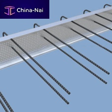 Reinforced concrete rebar connection system PREDALBOX