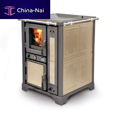 Wood range cooker bosky country 30 evo fiori1 burner1 ovenmanuel clean