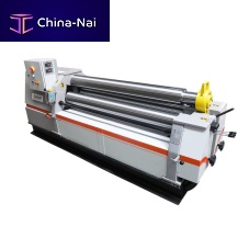 3-roller plate bending machine RCEmanualhydraulicfor corrugated metal sheets