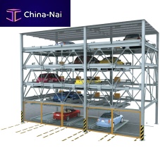 Platform parking system lift