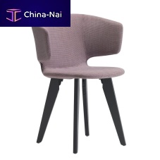 Contemporary restaurant chair TAORMINA / 565indoorfabricleather
