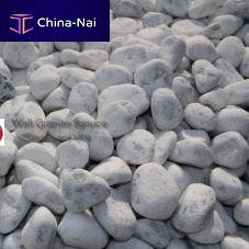 Patio pebble BIANCO CARRARA CIOTTOLIrounded
