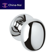 Traditional door knob MELANZANAbrasssatin