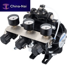 Double-diaphragm pump Binks DX70paintfor adhesivesair-driven