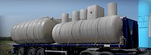 Grey water storage tank CESSPOOLSin-groundin high-density polyethylene