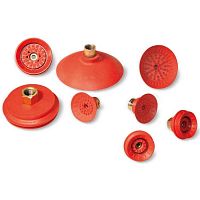 Bellows vacuum suction cup VR seriesovalroundflat
