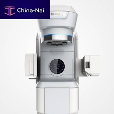 Stereotactic radiation therapy linear particle accelerator XHA1400intensity-modulated radiation therapyimage-guided radiation therapywith robotized positioning table